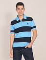 U.S. Polo Assn. Pique Striped Polo Shirt