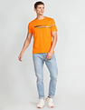 USPA Active Slim Fit Brand Print T-Shirt