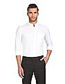Arrow Manhattan Slim Fit Mandarin Collar Formal Shirt