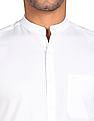 Arrow Manhattan Slim Fit Mandarin Collar Formal Shirt