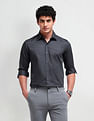 Arrow Newyork Manhattan Slim Fit Solid Shirt