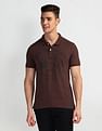 U.S. Polo Assn. Denim Co. Brand Print Pique Polo Shirt