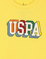 U.S. Polo Assn. Kids Boys Yellow Printed Sets