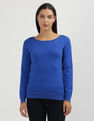 Tommy Hilfiger Boat Neck Solid Sweater