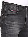 Tommy Hilfiger Men Black Simon Skinny Fit Dynamic Clean Look Jeans