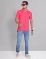 AD by Arvind Heathered COOL-IT Real Deal Polo Shirt