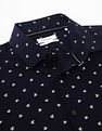 Calvin Klein Logo Print Slim Shirt
