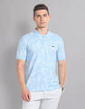AD by Arvind Real Deal Tropical Print Polo Shirt