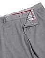 Tommy Hilfiger Regular-Fit Self-Design Mid-Rise Trouser