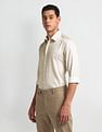 Arrow Newyork Geometric Print Slim Fit Shirt