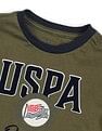 U.S. Polo Assn. Kids Boys Pure Cotton Regular Fit T-Shirt