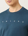 Arrow Sport Regular Fit Typography Sweatshirt