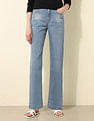 U.S. Polo Assn. Women High Rise Straight Fit Jeans