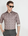 Arrow Newyork Manhattan Slim Fit Cotton Shirt