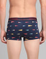 USPA Innerwear All Over Print Ribbed Jersey I616 Trunks - Pack Of 1