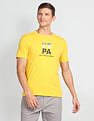 USPA Active Embossed Slim Fit T-Shirt