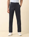 U.S. Polo Assn. Solid Riley Straight Fit Trousers