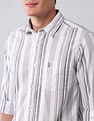 U.S. Polo Assn. Denim Co. Vertical Striped Pure Cotton Shirt