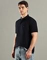 Tommy Hilfiger Solid Regular-Fit Cotton Polo T-Shirt