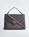 U.S. Polo Assn. Women All Over Geometric Print Sling Bag