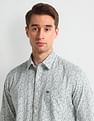 Arrow Sport Abstract Print Cotton Shirt