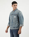 Calvin Klein Jeans Slim Fit Solid Denim Jacket
