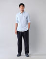 U.S. Polo Assn. Denim Co. All-Over Printed Pure Cotton Shirt