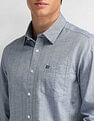 Arrow Sport Vertical Striped Cotton Shirt