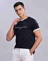 Tommy Hilfiger Mens Blue Logo T-Shirt