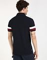 Tommy Hilfiger Striped Slim-Fit Cotton Polo Shirt