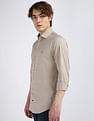 Tommy Hilfiger Poplin Solid Slim Fit Shirt