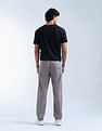 Flying Machine F-Jango Straight Fit Solid Twill Trousers