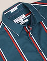 U.S. Polo Assn. Spread Collar Vertical Stripe Shirt