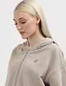 Calvin Klein Brand Badge Hood Sweatshirt