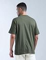 Flying Machine Brand Appliqued Pure Cotton T-Shirt