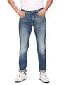 Aeropostale Men Blue Tapered Fit Stone Wash Jeans