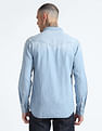 Flying Machine Chambray Cotton Shirt