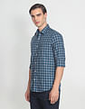 Arrow Sports Twill Tartan Check Cotton Casual Shirt