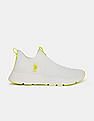 U.S. Polo Assn. Men Lightweight Knit Active Slip On Duncan Sneakers