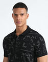 Flying Machine All Over Paisley Polo Shirt