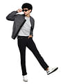 Calvin Klein Men Black Mid Rise Slim Fit Jeans