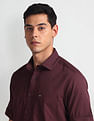 Arrow Sports Cutaway Collar Solid Shirt