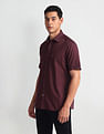 Arrow Sports Cutaway Collar Solid Shirt
