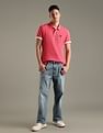 Tommy Hilfiger Solid Regular-Fit Cotton Polo Shirt