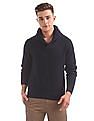 U.S. Polo Assn. Denim Co. Shawl Collar Lambswool Sweater