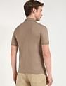 Calvin Klein Jeans Solid Slim-Fit Cotton Polo T-Shirt
