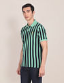 U.S. Polo Assn. Pique Striped Polo Shirt