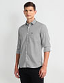 Arrow Sport Floral Print Dobby Shirt