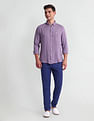 U.S. Polo Assn. Denim Co. Slim Fit Solid Shirt
