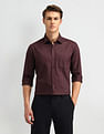 Arrow Slim Fit Vertical Striped Shirt